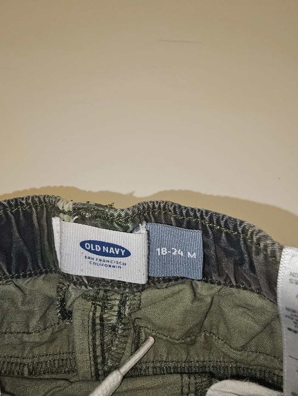 EUC | 18-24M | Old Navy | Camo Drawstring Pants